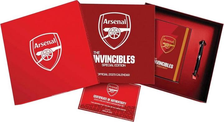 Produktbild Arsenal FC GeschenkSet Collector's Edition 2025 (A5)