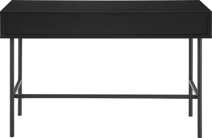 Image du produit SalesFever Bureau plaqué bois véritablex75 noir (120 x 50 x 75 cm)