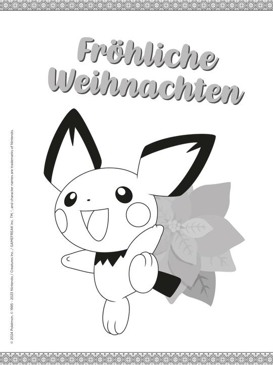 Image du produit Livre d'activités Pokémon : le plaisir du coloriage de Noël