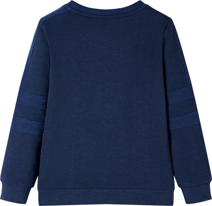 Actual product image VidaXL Children's sweatshirt navy blue melange 104,Material: 92 (104)