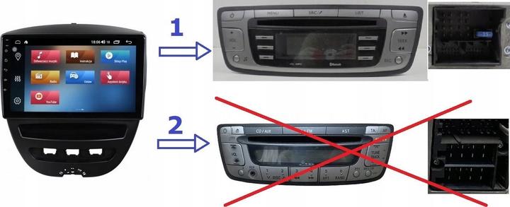 Image du produit No Name RADIO GPS NAVIGATION CITROEN C1 2005-2014 ANDROID (9")