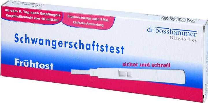 Actual product image Dr. Bosshammer Pregnancy test early test, 1 pc TES (1 x)