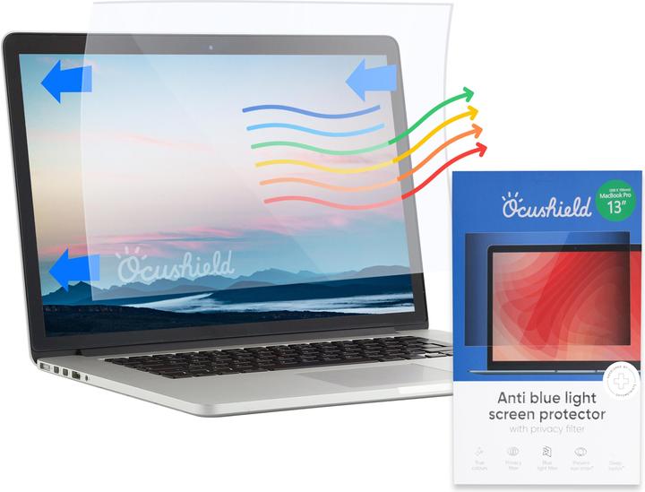 Image du produit Ocushield Protecteur d'écran anti-lumière bleue 13 (13")