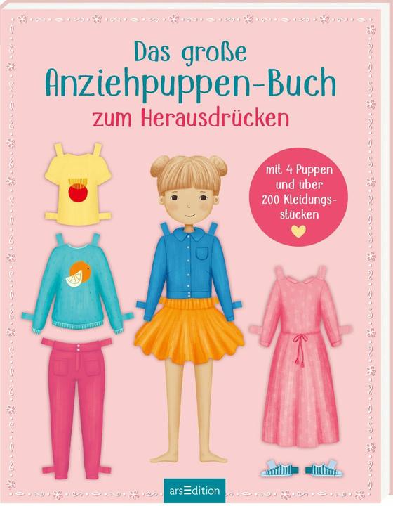 Produktbild Das grosse Anziehpuppen-Buch zum Herausdrücken (Deutsch, Stella Eich, 2023)