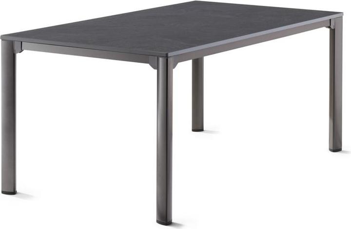 Sieger Garden Table Aluminium/Vivodur 95x95 - 165x95 cm (95 cm)