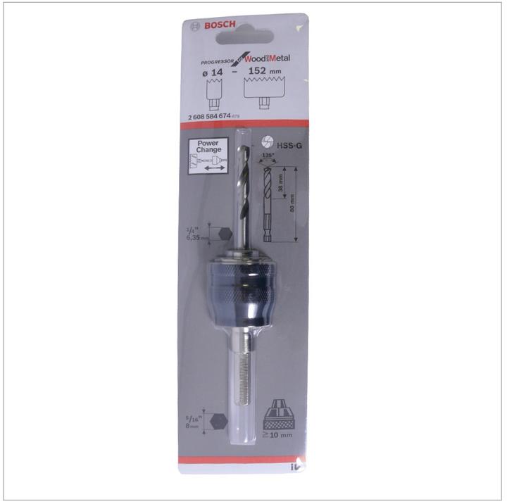 Actual product image Bosch Professional Zubehör Shank for hole saw Ac (8 mm)