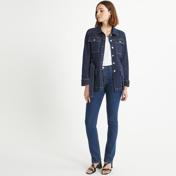 Produktbild Anne Weyburn Jeansjacke mit gerader Schnittform (48)