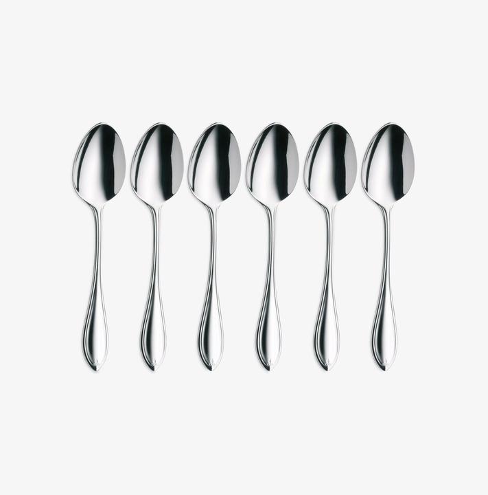 Actual product image WMF Espresso Spoon Set 6pcs 10,8cm Premiere Stainless Steel polished scratch resistant (6 Piece, Scoops)