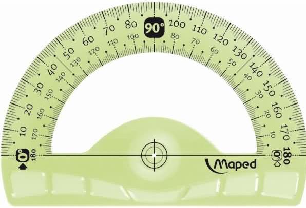 Produktbild Maped Halbkreis-Winkelmesser Flex 180 Grad, 120 mm (120 mm)