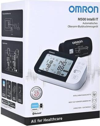 Produktbild Omron M500 Intelli IT, Blutdruckmessgerät Vollautomat, für den Oberarm (Blutdruckmessgerät Oberarm)