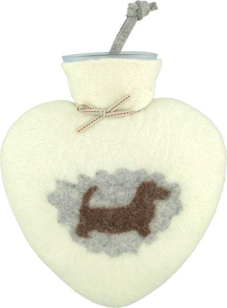 Image du produit Dorothee Lehnen Bouillotte chien teckel, 0.7 l, blanc (0.70 l)