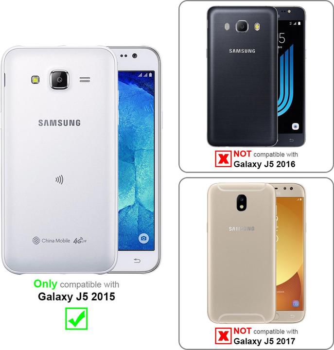 Immagine prodotto Cadorabo Copertura metallica opaca in TPU (Samsung Galaxy J5 (2015))