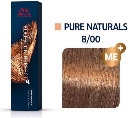 Image du produit Wella Koleston - Pure Naturals 8/00 : blond clair naturel (8/00 blond clair blond clair naturel)