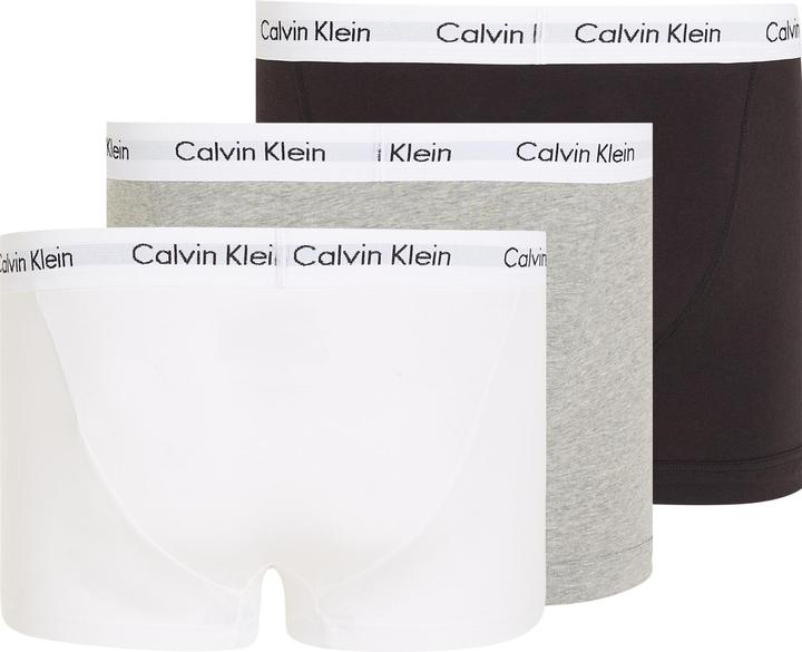 Produktbild Calvin Klein Trunk "Cotton Stretch" grau (S, 3er Pack)