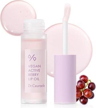 Actual product image Leegeehaam Dr.Ceuracle Vegan Active Berry Lip Oil Anti-Aging Moisturizing Revitalizing Glowing Korean Tinted Li