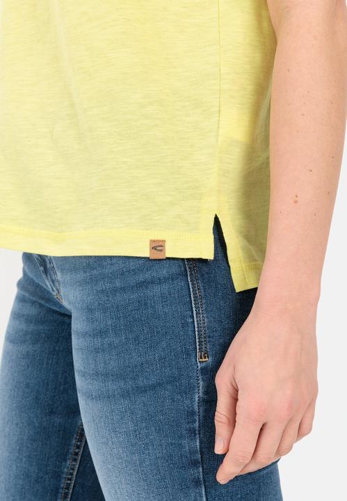 Actual product image Camel Active V-neck T-shirt made from organic cotton (L)