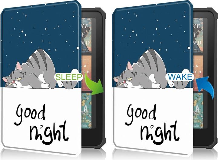Cover-Discount Kindle Paperwhite 2024 - Smart Cover Hülle mit Motiv (Amazon Kindle Paperwhite (2024))