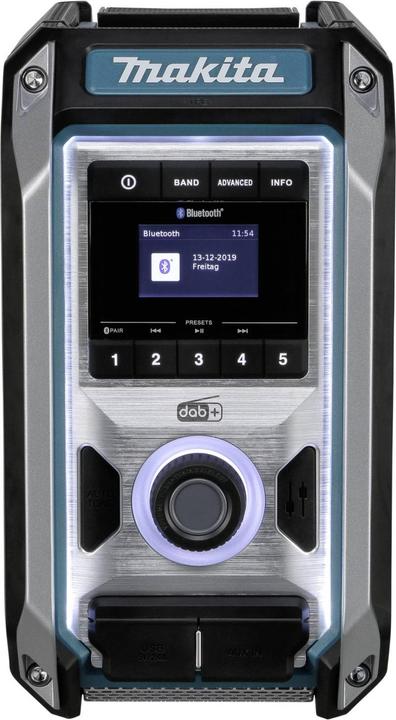 Immagine prodotto Makita DMR115 con DAB, DAB+ e Bluetooth (DAB, Bluetooth)