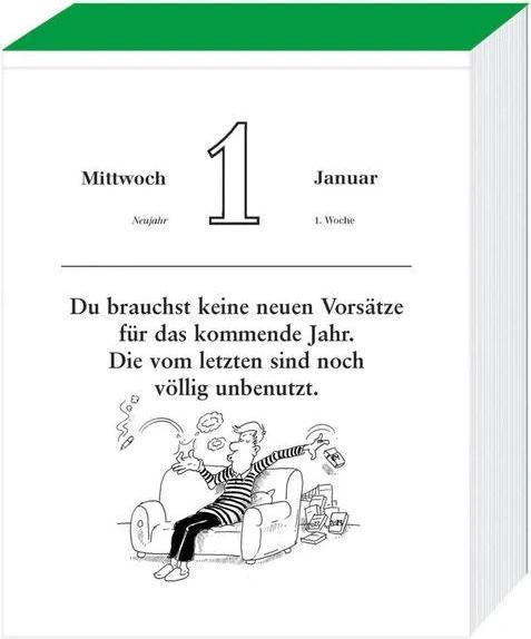 Produktbild Sprüche Abreisskalender 2025 (15 x 18 cm, Kein Einband, Deutsch)