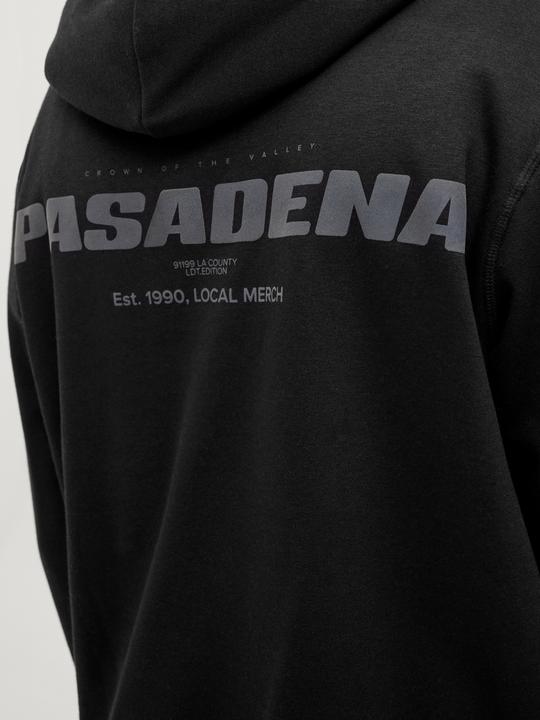 Actual product image Jack & Jones Jcointerlude Tonal Back Print Sweat Hood (S)