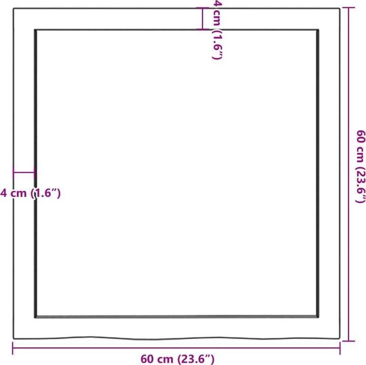 Produktbild VidaXL Emerald (60 x 6 x 60 cm)