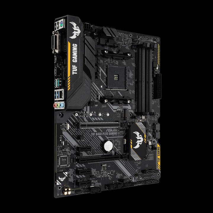 Image du produit ASUS TUF B450 Plus Gaming (AM4, AMD B450, ATX)