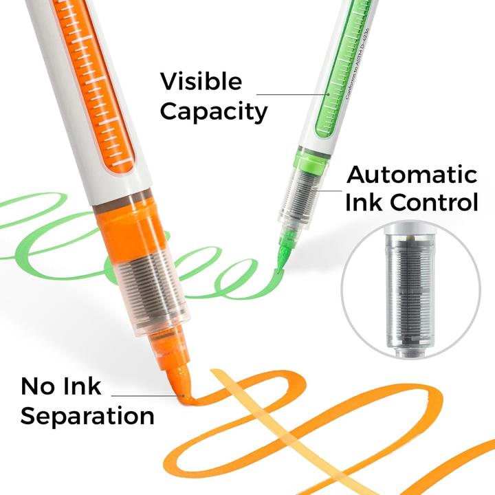Immagine prodotto Ohuhu Acrylmarker (Multicolore, 3 mm, 24 x)