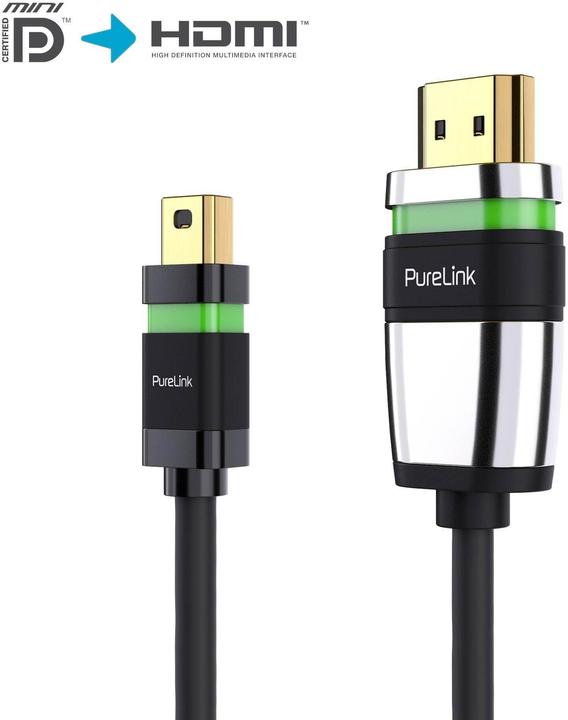Produktbild Purelink Kabel ULS Zert. 4K High Speed Mini-DisplayPort - HDMI, 1.5 m (1.50 m, DisplayPort)
