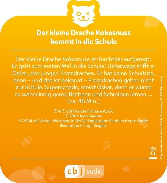 Produktbild Tigermedia Tigercard Der kleine Drache Kokosnuss kommt in die Schule (Deutsch)