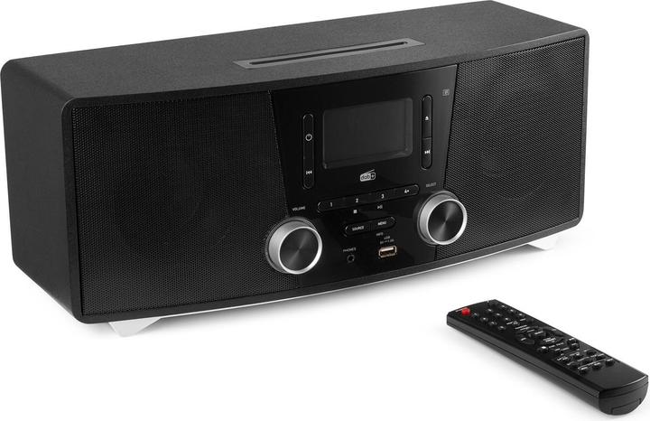 Immagine prodotto DAB radio con Bluetooth - Audizio Cannes - Stereo FM e radio con lettore cd e lettore mp3 (Lettore CD, Bluetooth, 1x 120 W)
