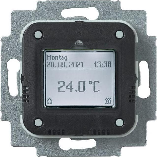 Busch-Jaeger BJ Room thermostat 1098 U-102m. Set point display & timer