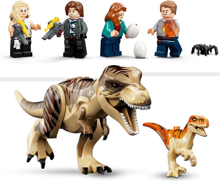 Produktbild LEGO T. Rex & Atrociraptor: Dinosaurier-Ausbruch (76948, LEGO Jurassic World)