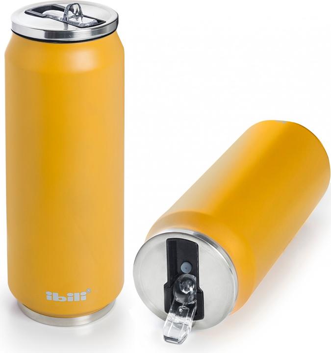 Ibili Thermobecher Mango 330 ml Hält Getränke warm oder kalt (0.33 l)
