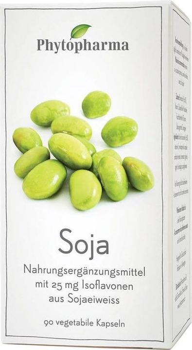 Actual product image Phytopharma Soy capsules (1 Piece, Capsules, 80 g)