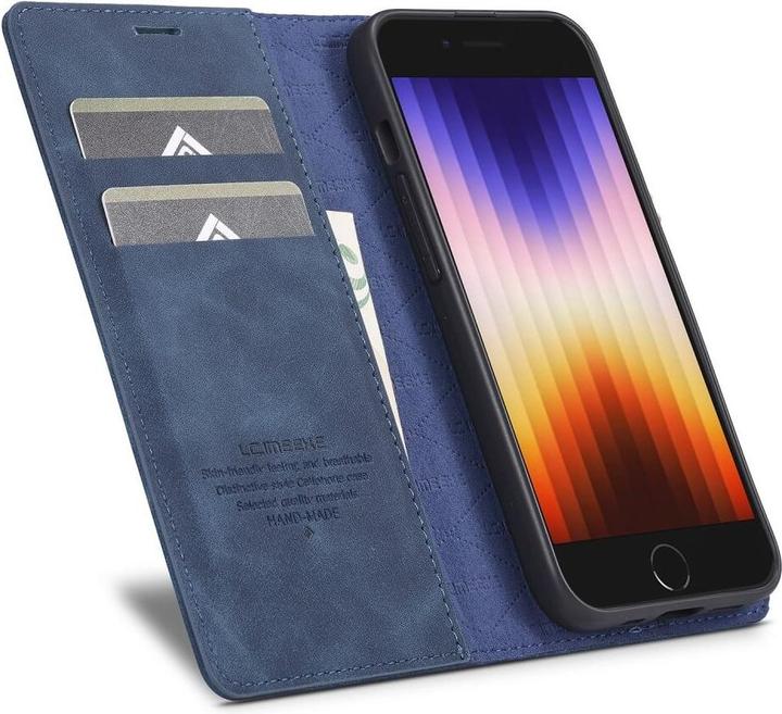 Actual product image LC.Imeeke iPhone 16e - Flip Case Vintage (Apple iPhone 16e)
