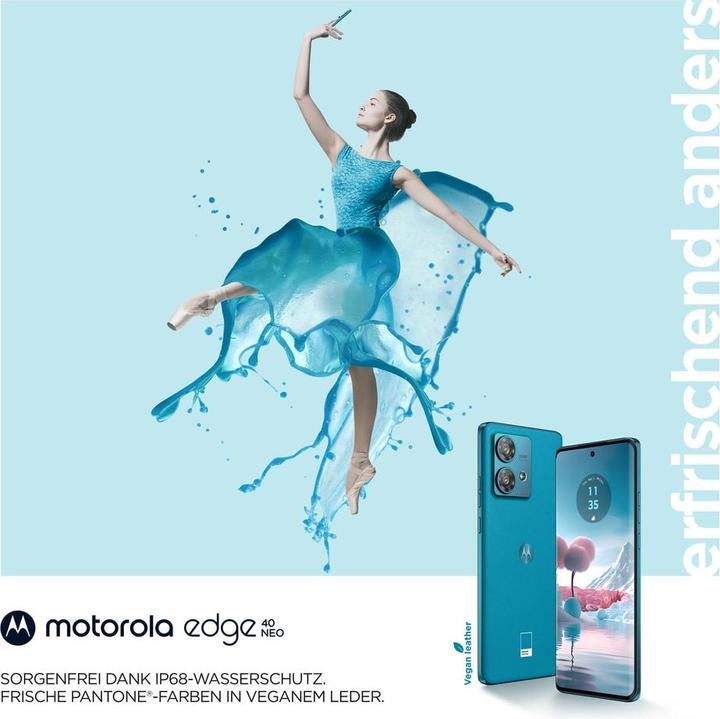 Productafbeelding Motorola Edge 40 Neo (256 GB, Caneelbaai, 6.55", SIM + eSIM, 50 Mpx, 5G)