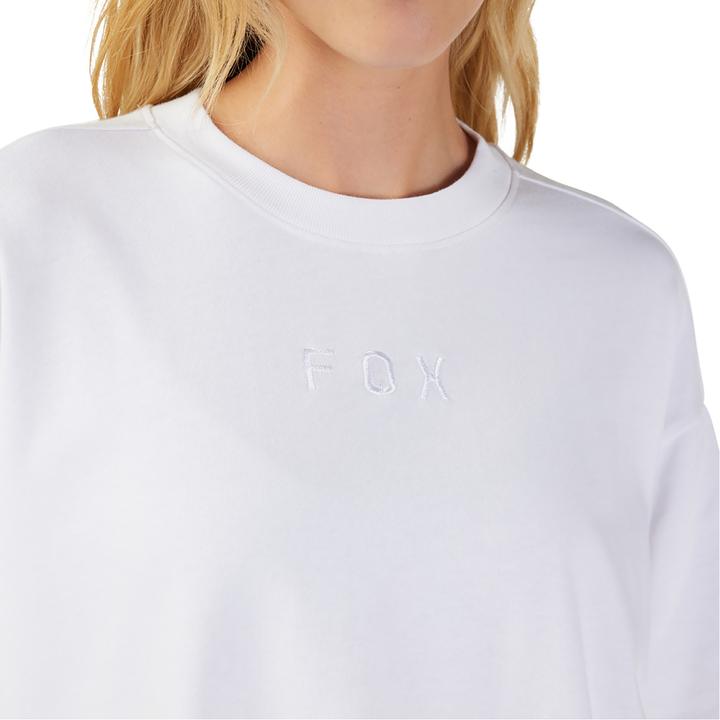 Actual product image Fox Tee 23 W Wordmark Os Ss Wht M (M)