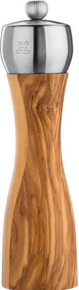 Image du produit Peugeot Moulin à poivre Fidji 20 cm bois d'olivier et acier inoxydable (Poivre)