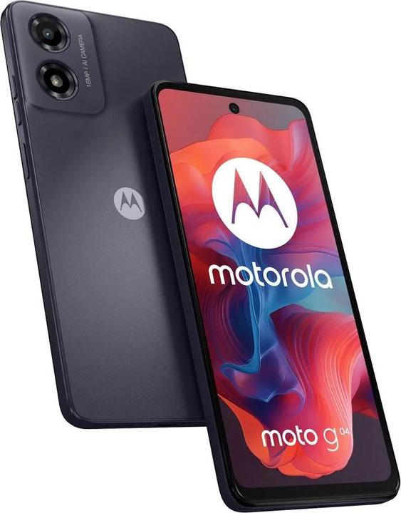 Immagine prodotto Motorola G04 (128 GB, Nero Concordia, 6.56", Doppia SIM, 16 Mpx, 4G)
