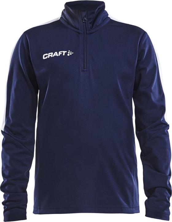 Craft Progress Halfzip Ls Tee Jr