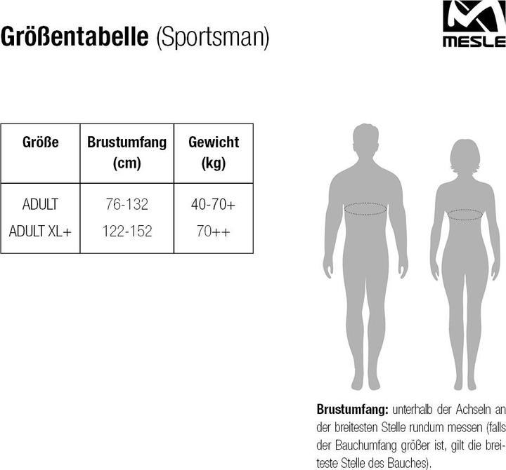 Produktbild Mesle Schwimmweste Sportsman Adult (XL, 70 - 90 kg)