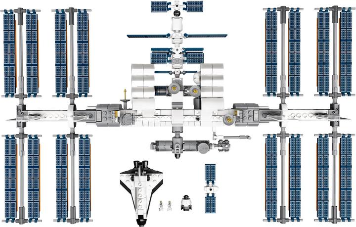 Actual product image LEGO International Space Station (21321, LEGO Ideas, LEGO Rare Sets)