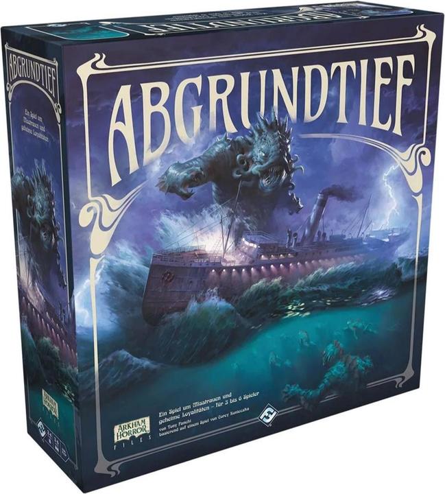 Actual product image FFG FFGD1041 - Abgrundtief - Board game (DE), for 3-6 player, from 14 years (German)