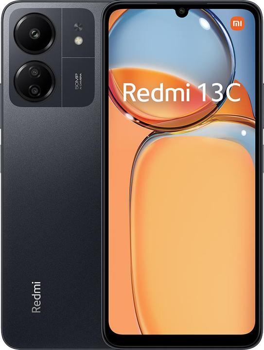 Image du produit Xiaomi Redmi 13C (256 Go, Midnight Black, 6.74", Double SIM, 50 Mpx, 4G)