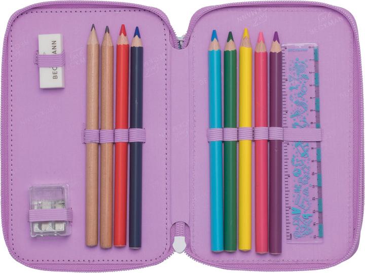 Actual product image Beckmann Triple Unicorn school case