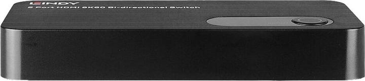 Actual product image Lindy 2 Port HDMI 8K60 Bidirectional Switch Switches between two 8K HDMI sources connected to a single