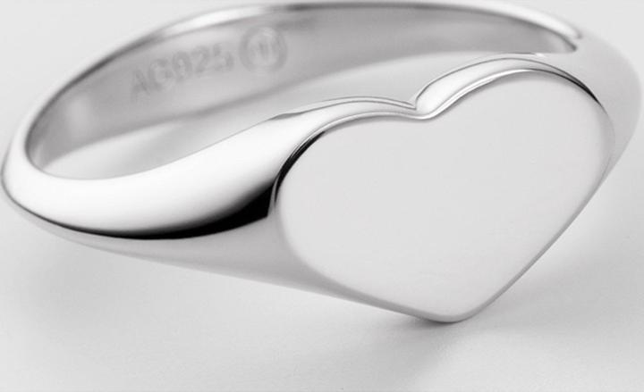 Produktbild Paul Hewitt Damenring Heart (50, 925 Silber)