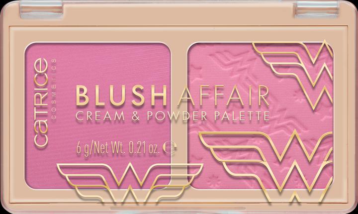 Catrice Wonder Woman Blush Affair Cream & Powder Palette (010 Champion for all, 020 Powerful Together, Highlighter)