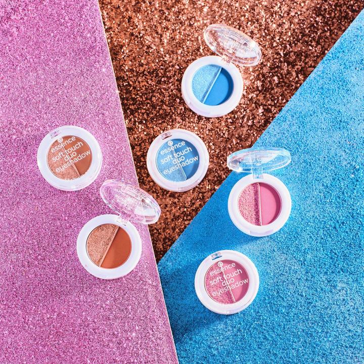 Produktbild essence soft touch duo eyeshadow (03 Icy Girl)
