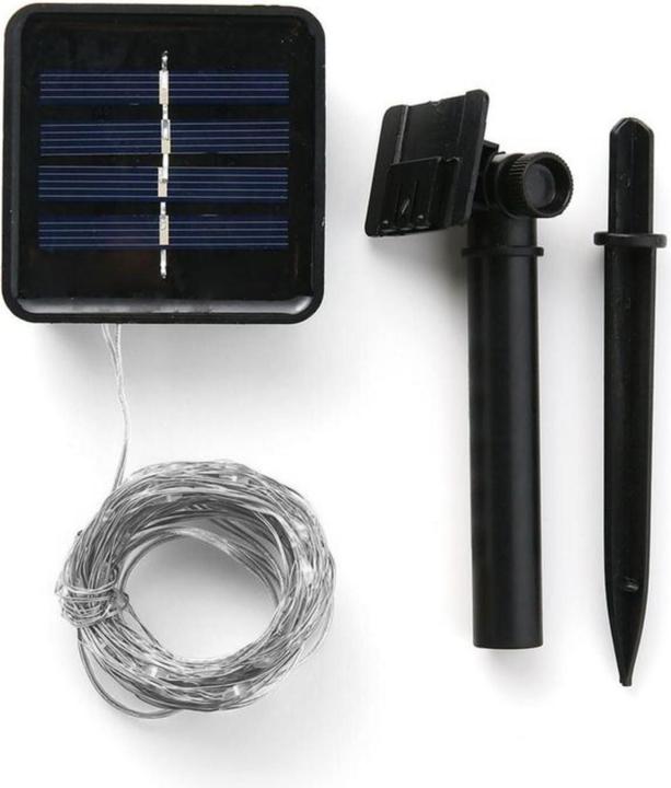 Actual product image Hermex 22m LED light garland solar fairy lights garden lighting RGB (22 m)